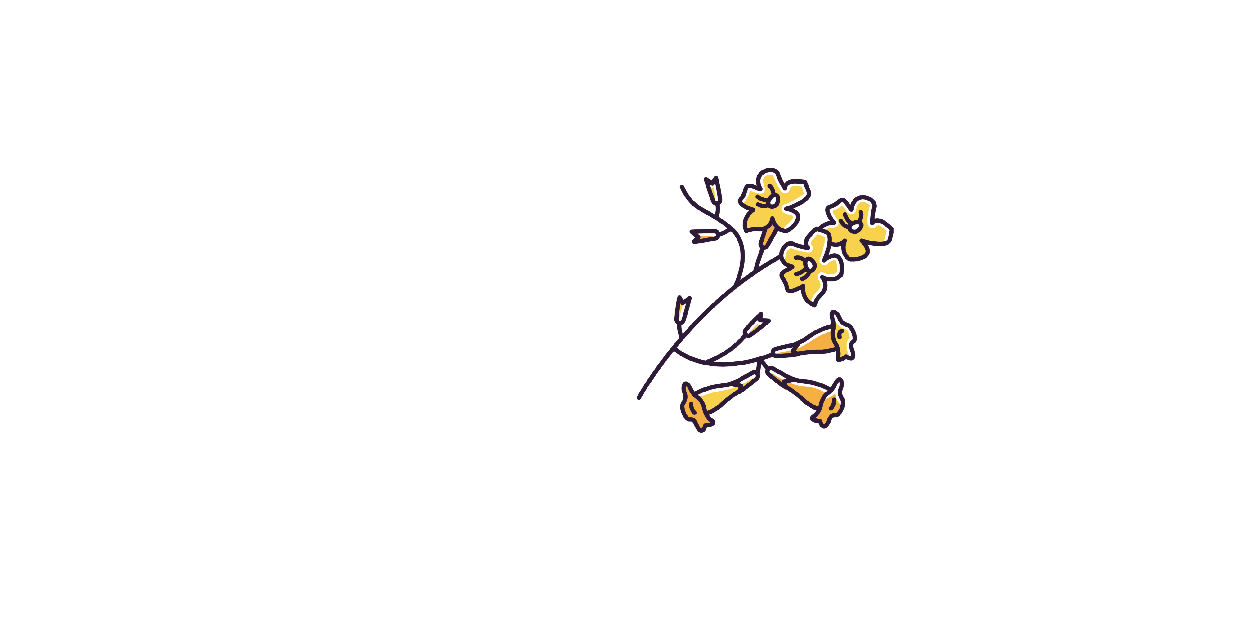 Logotipo oficial da Ipê Agro Ambiental, versão branca
